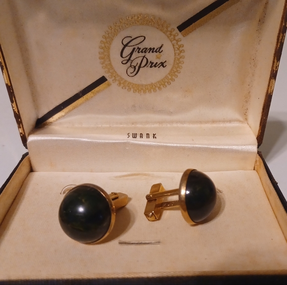 SWANK Other - Vintage Swank Grand Prix Cufflinks in original box.